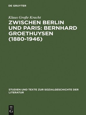 cover image of Zwischen Berlin und Paris